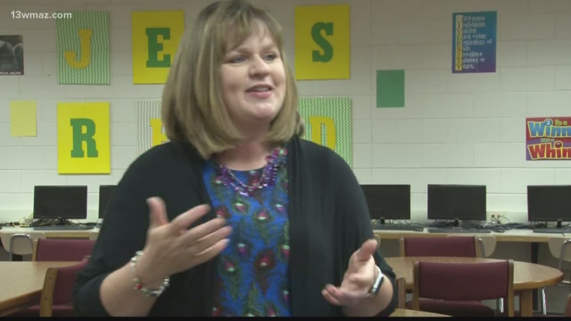 It's National Teacher Day and we're recognizing some Central Georgia teachers that really need it. Mrs. Jacque McGhee and Mrs. Tambra Singletary aren't traditional teachers, but they're still making a difference at Northside Middle School.