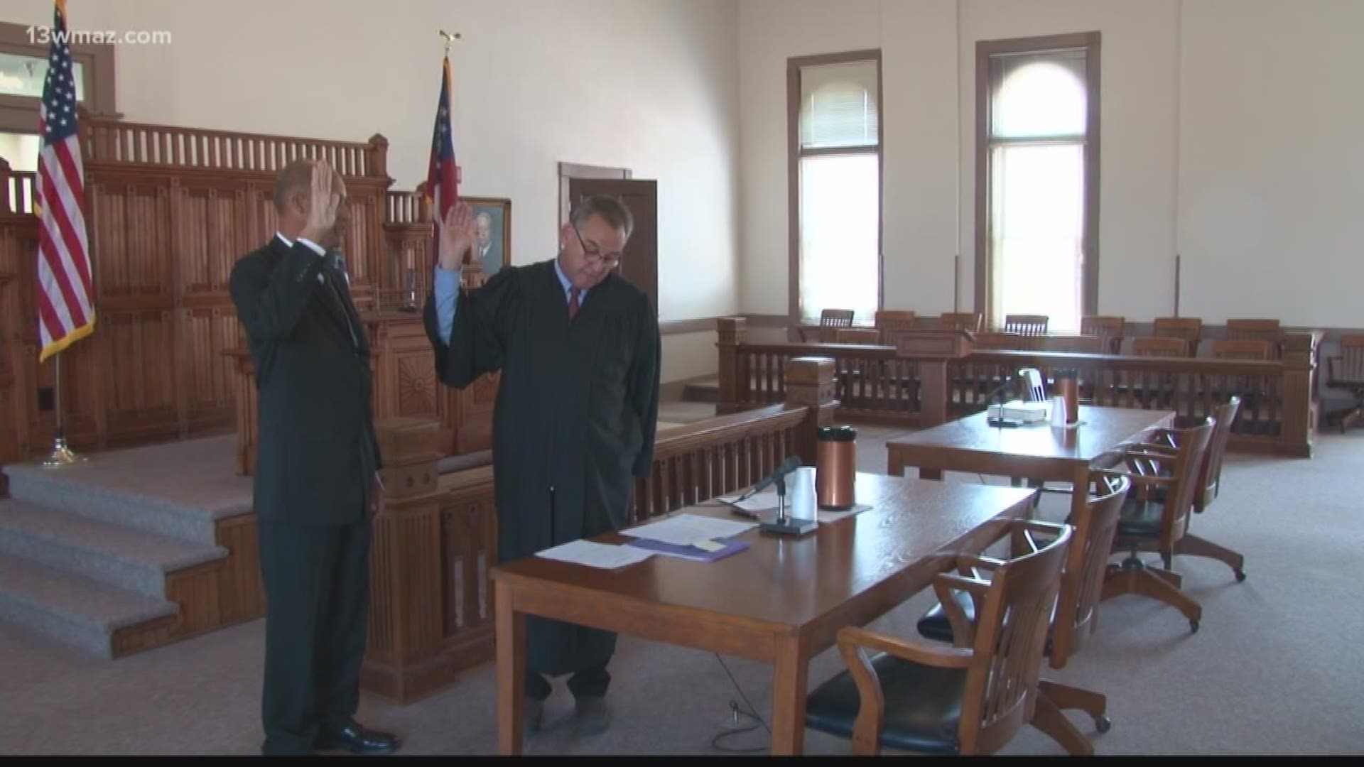 Macon County swears in new sheriff