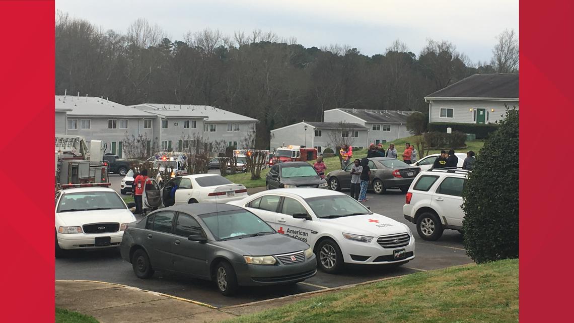 Photos Green Meadows Townhouses fire (2/26)