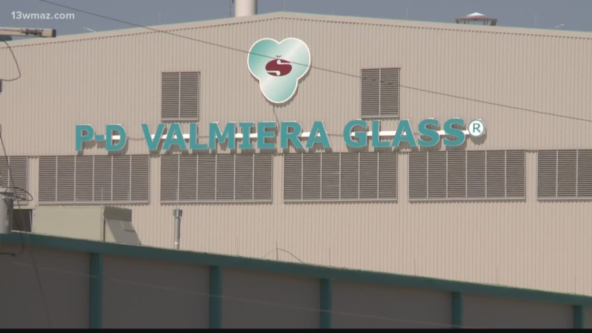 Workers at the Valmiera Glass plant in Dublin were notified Monday that the plant would be unexpectedly closing immediately.
