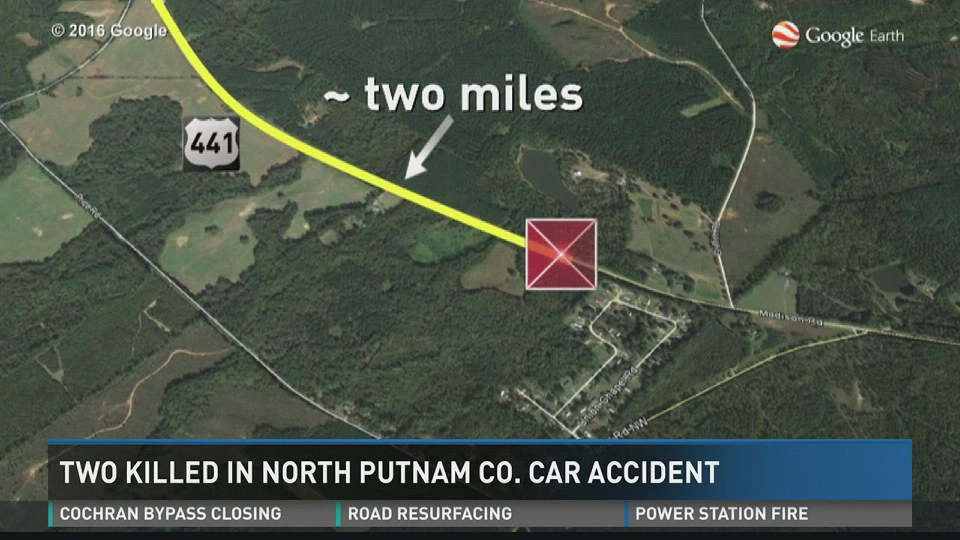 Two killed in Putnam car accident