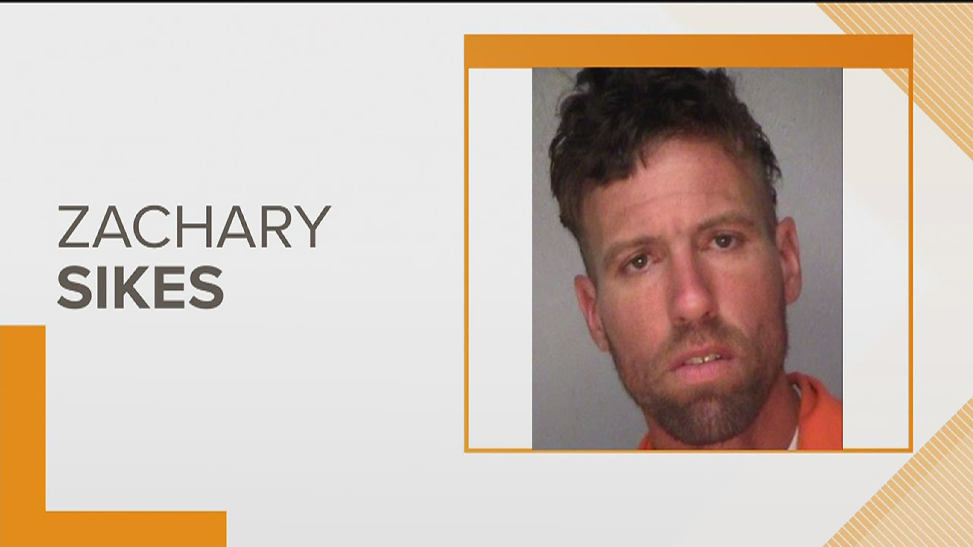 39-year-old Zachary Sikes was arrested after allegedly stealing about $900 worth of cosmetic products from the Forest Hill Road CVS.