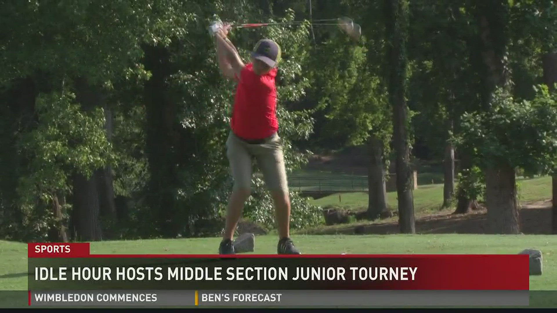 Idle Hour hosts middle section junior tourney