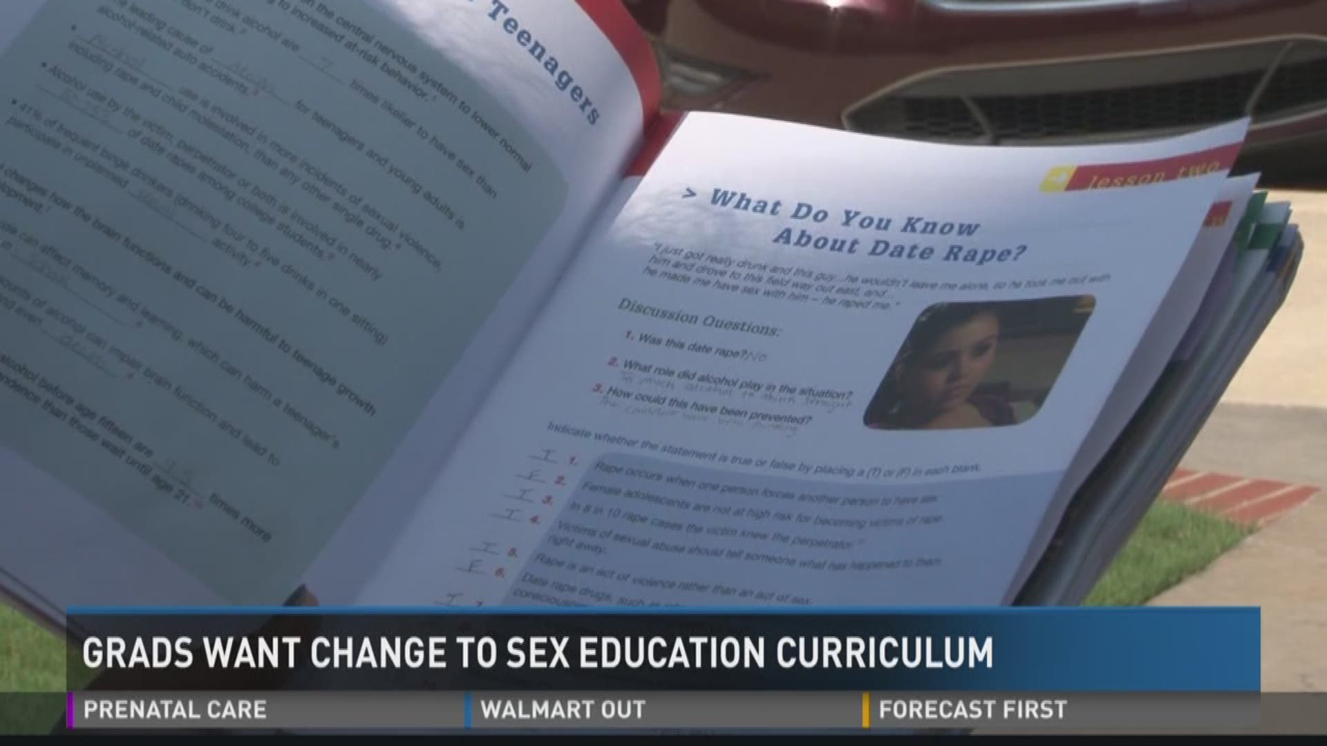 Grads want change to sex education curriculum