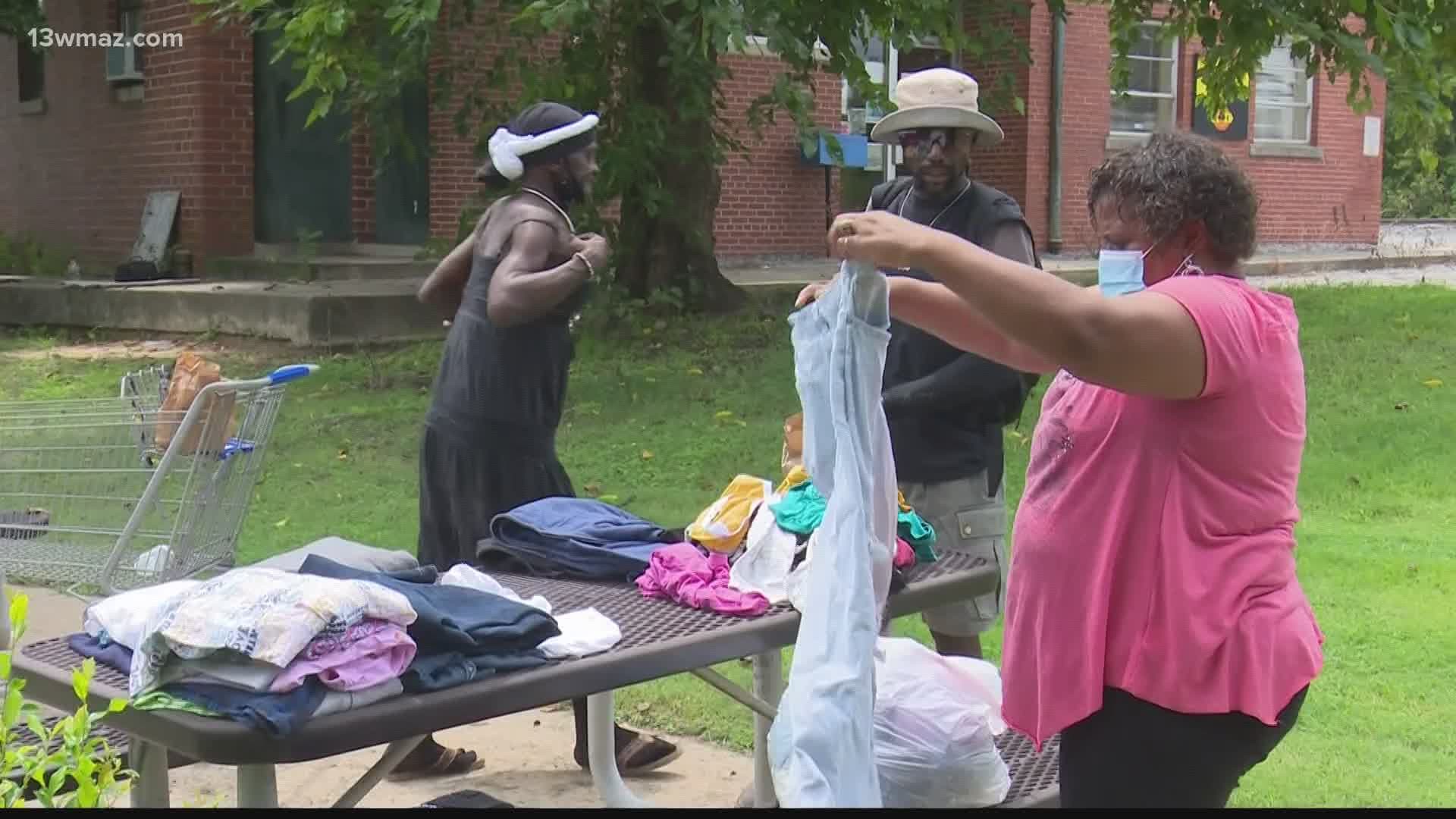 The women from Union Baptist Church come together on Saturdays to help those who need it most.