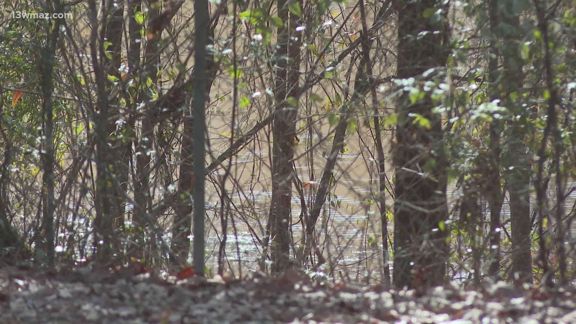 Gassett Road in Peach County sits off of Highway 341, and one resident says it floods every time it rains.