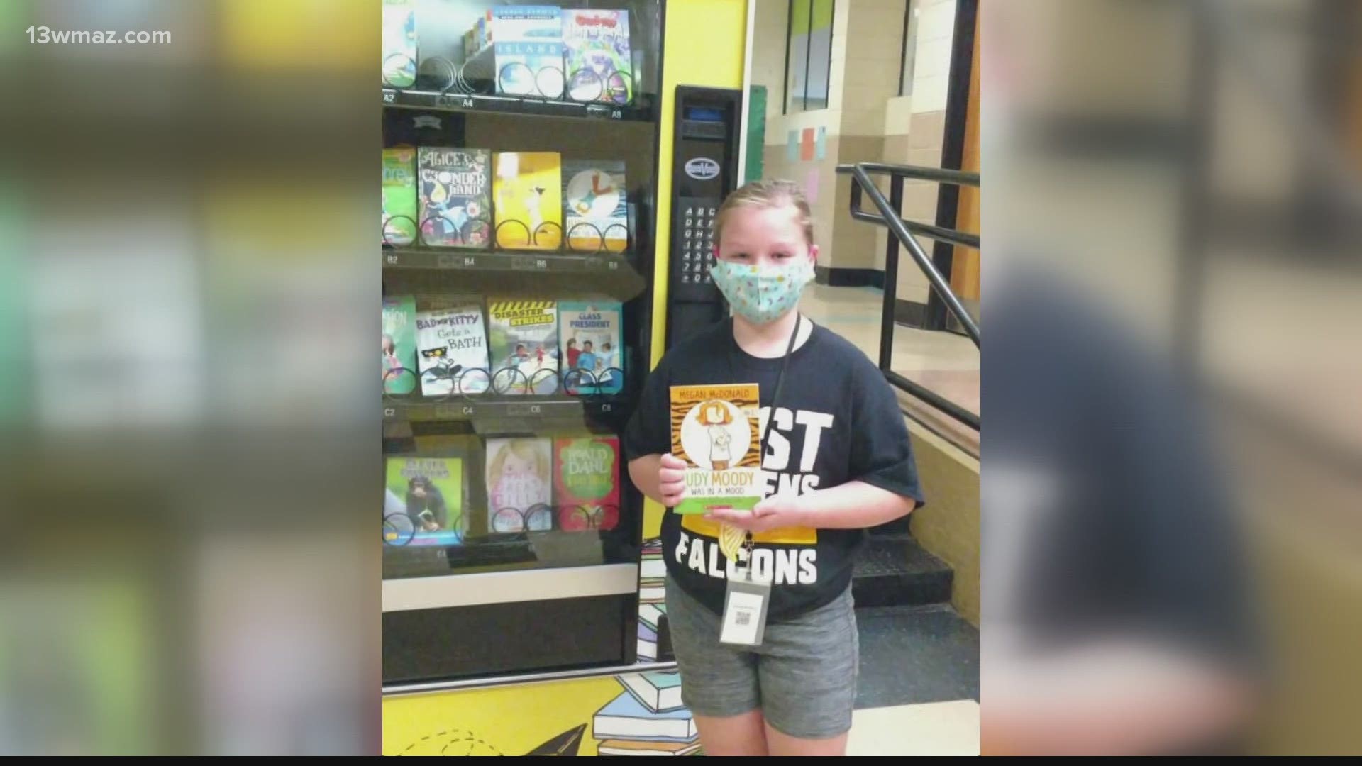 Students in Laurens County now have more places than just the library to get a book now.