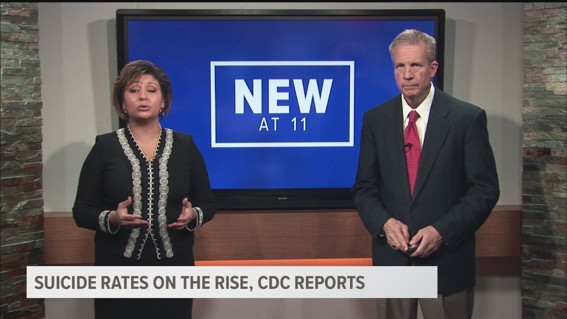 CDC: Suicide rates on the rise