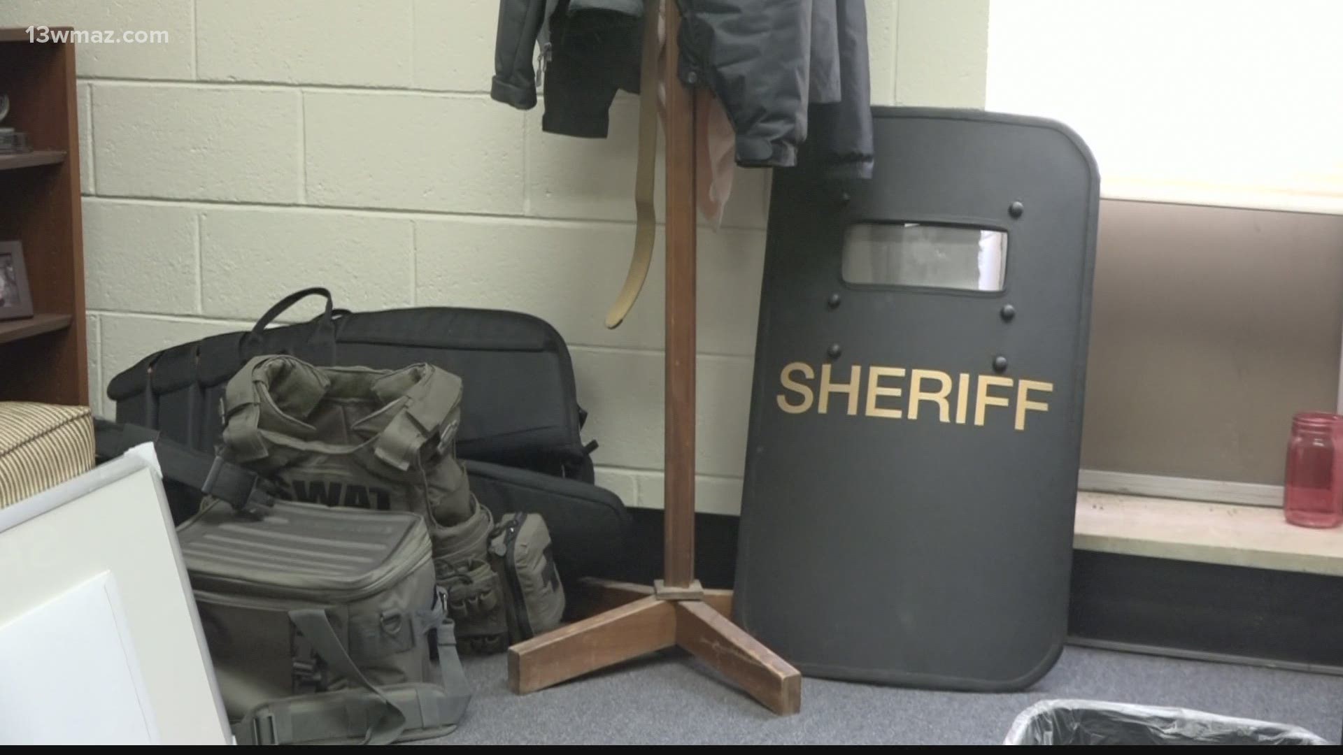 Training occurs regularly, to keep deputies practiced and ready for different scenarios.