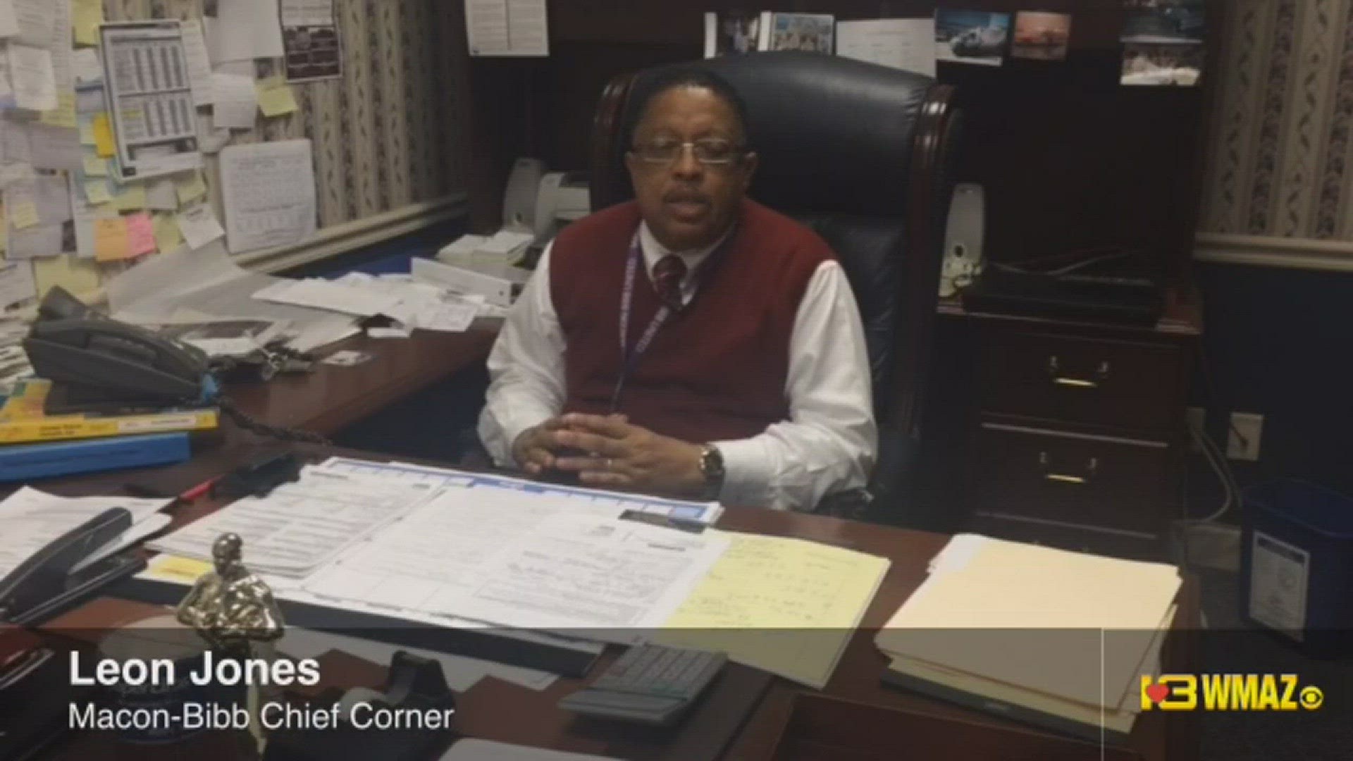 Macon-Bibb County Coroner Leon Jones addresses the deaths of two Macon woman who were found dead in their cars. Authorities say the cases are unrelated and drugs are suspected.