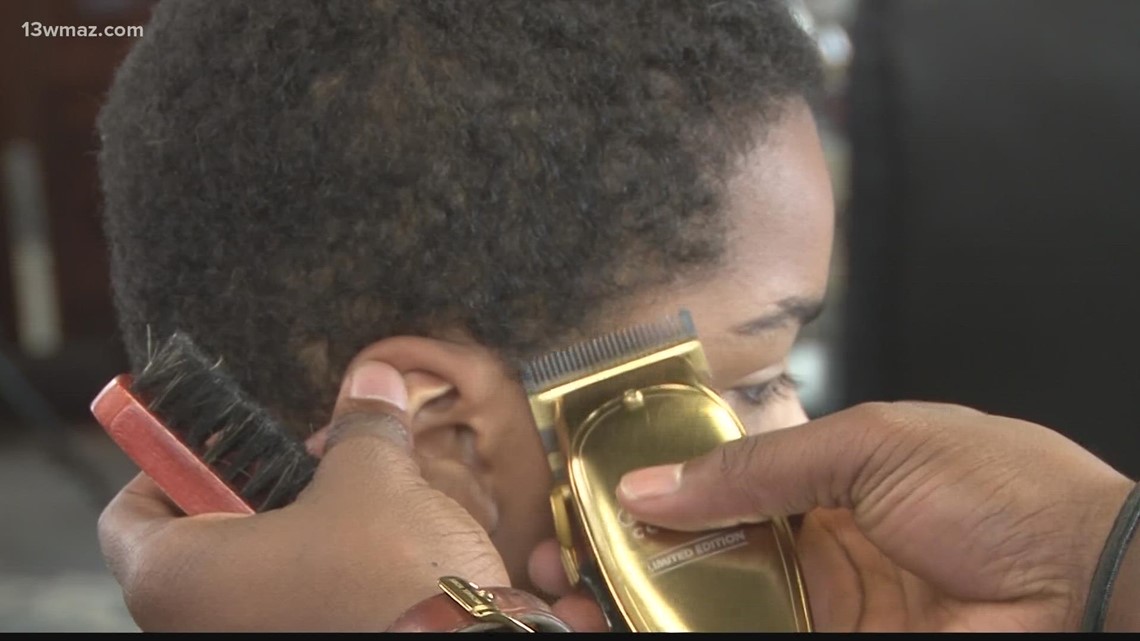 Northside Middle School gets students ready for school year with free haircuts