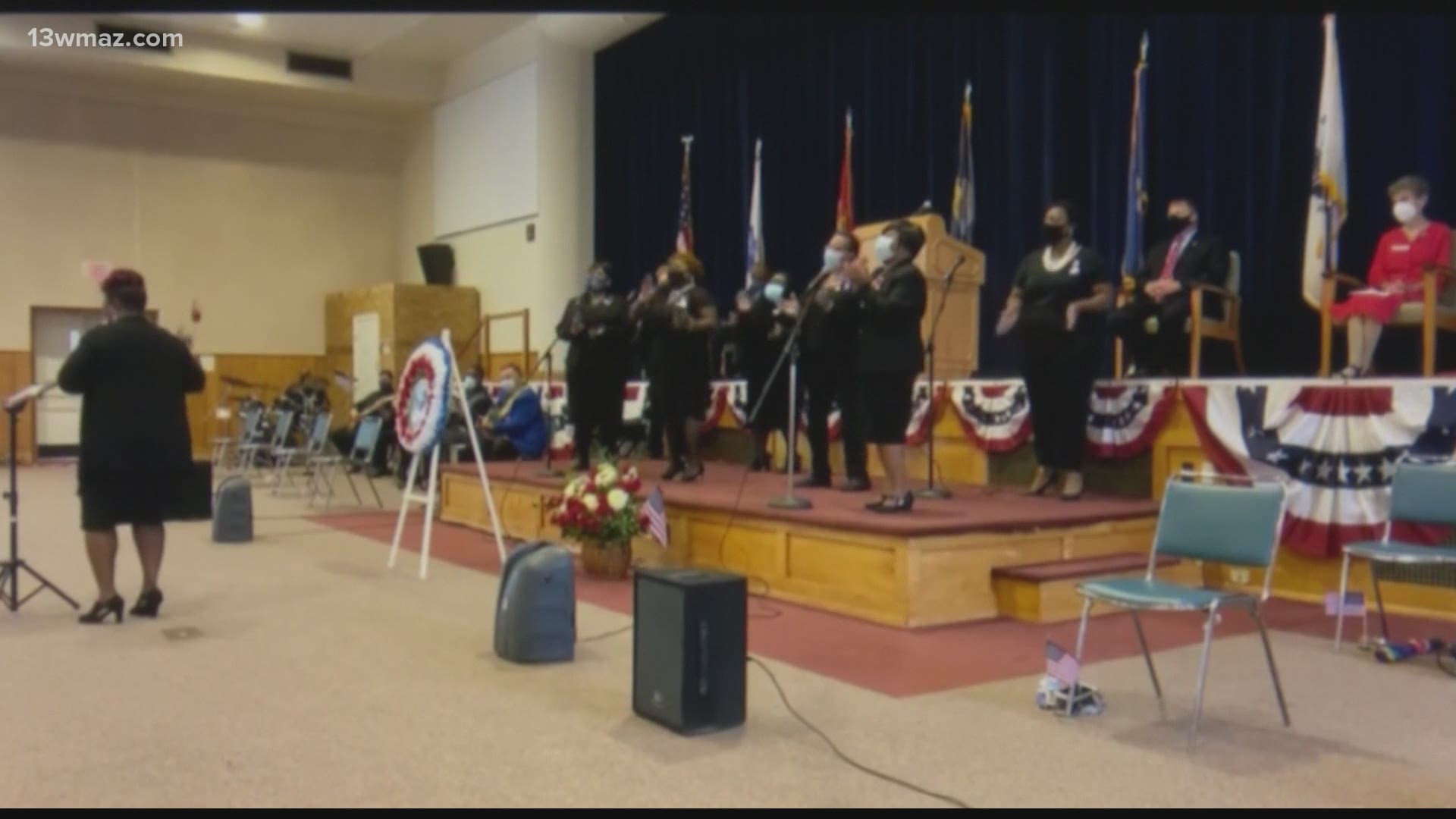 In honor of Veterans Day, vets in Dublin came together to share the gift of music.