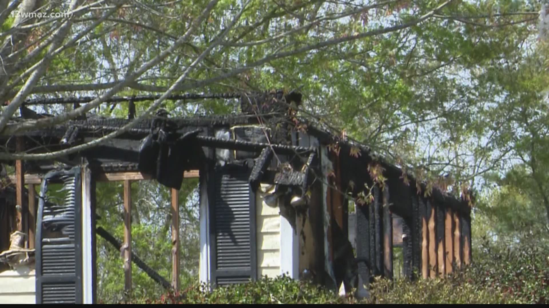 Two people are dead and another person has been airlifted to the hospital after a fatal fire in Macon Tuesday morning.