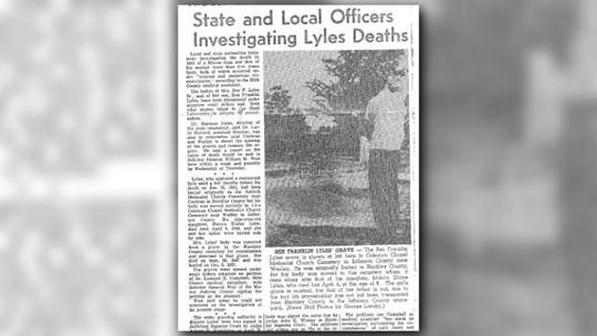 Macon killer Anjette Lyles poisoned 4 family members in 1958 | 13wmaz.com