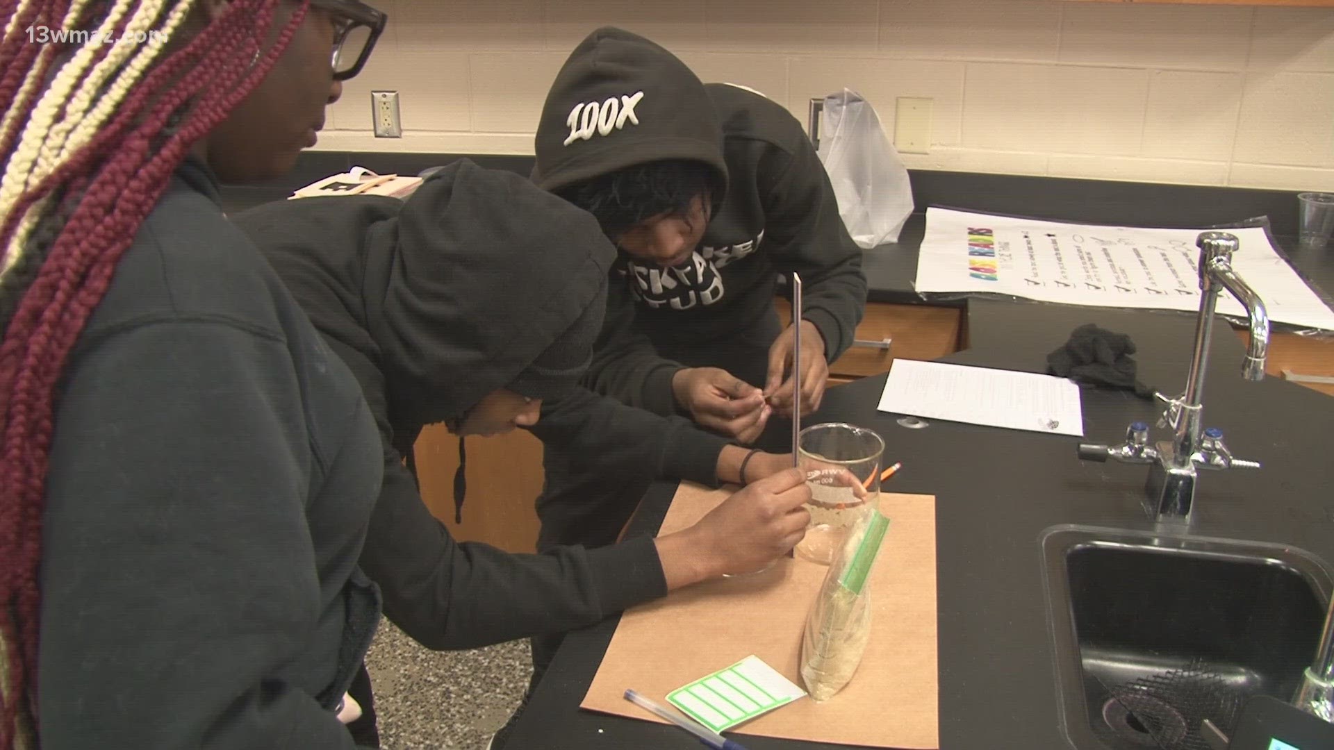 One Macon teacher is putting on science labs for students at Southwest High School, and they aren't your everyday dissections.