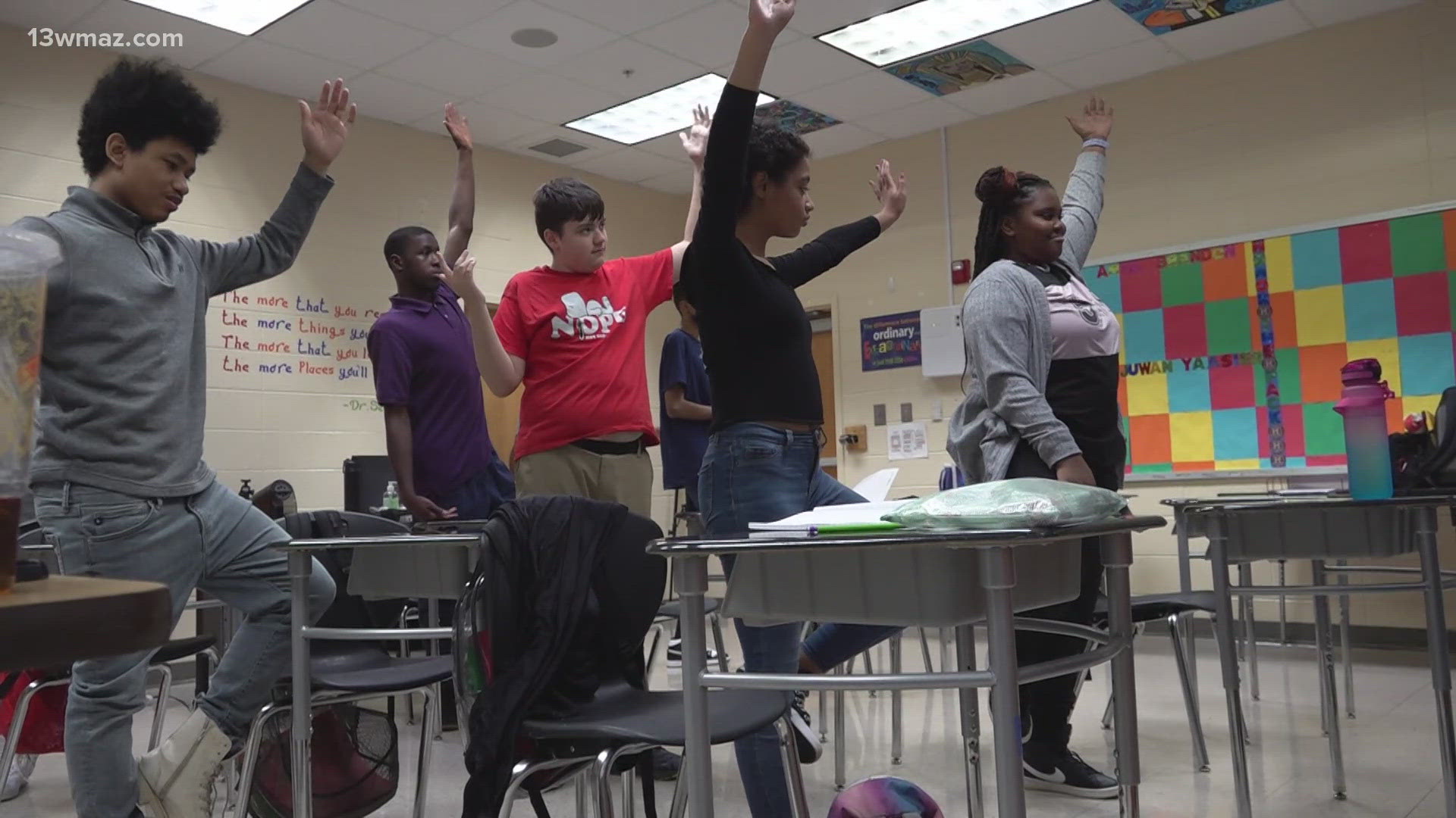 Howard High School teaches important lessons about self-care.