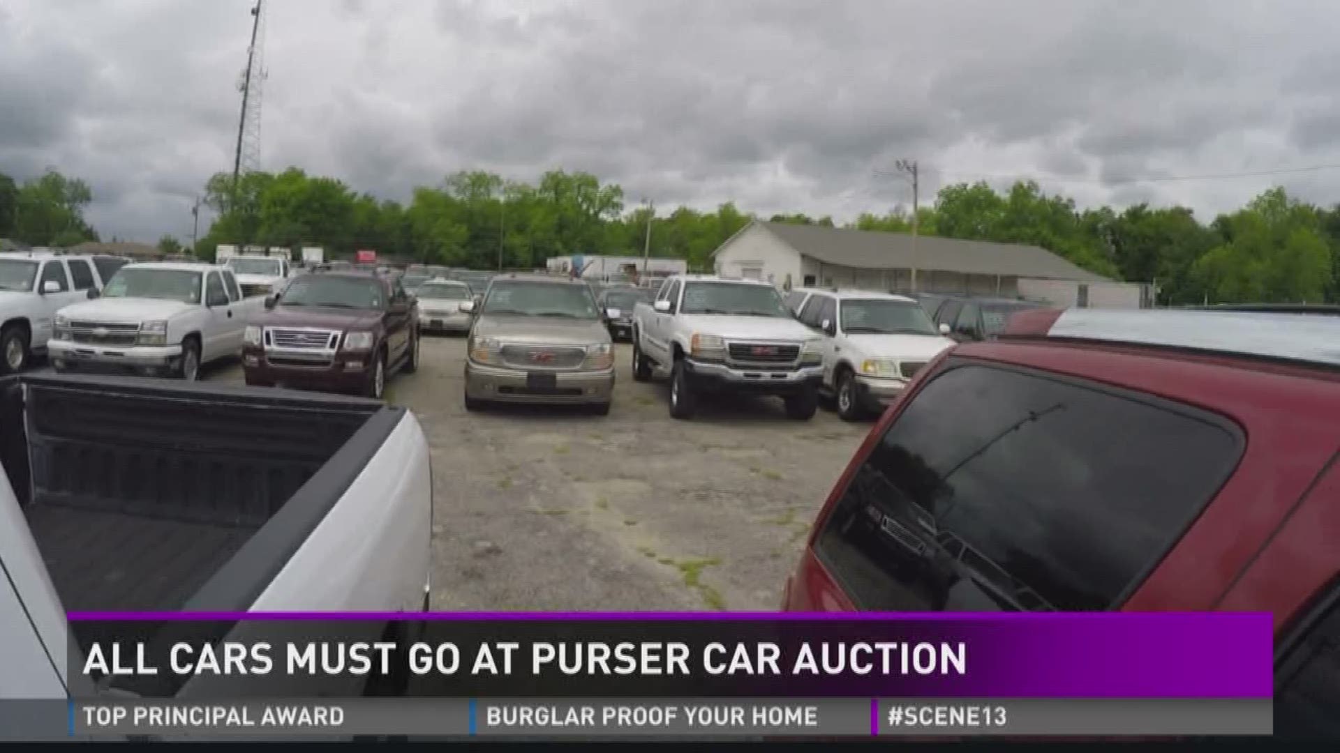 All cars must go at Purser Car Auction