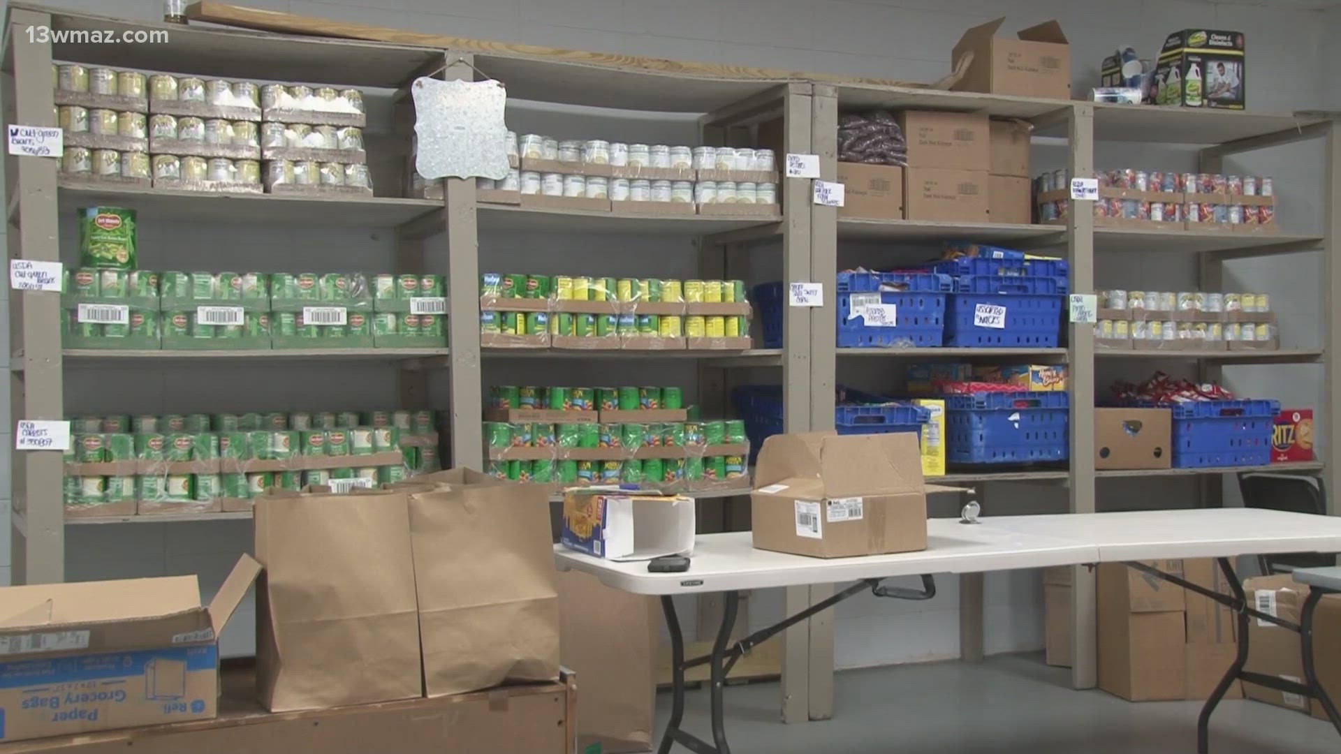 According to Middle Georgia Community Food Bank, who's sponsoring the new project, about 17.8% of the county is food insecure.