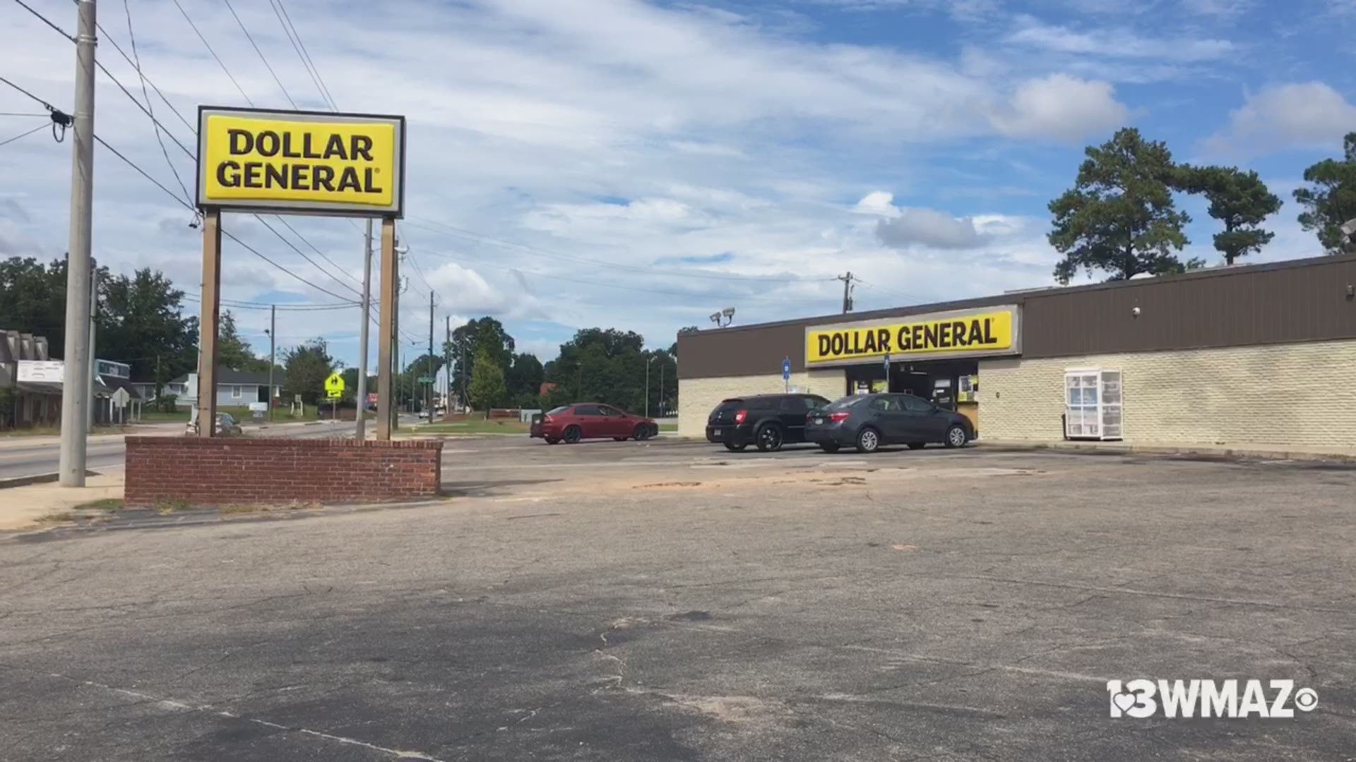 The Dollar General on Houston Avenue in Macon was robbed Sunday around 8:15 a.m. The suspect fled on foot with an undisclosed amount of cash.