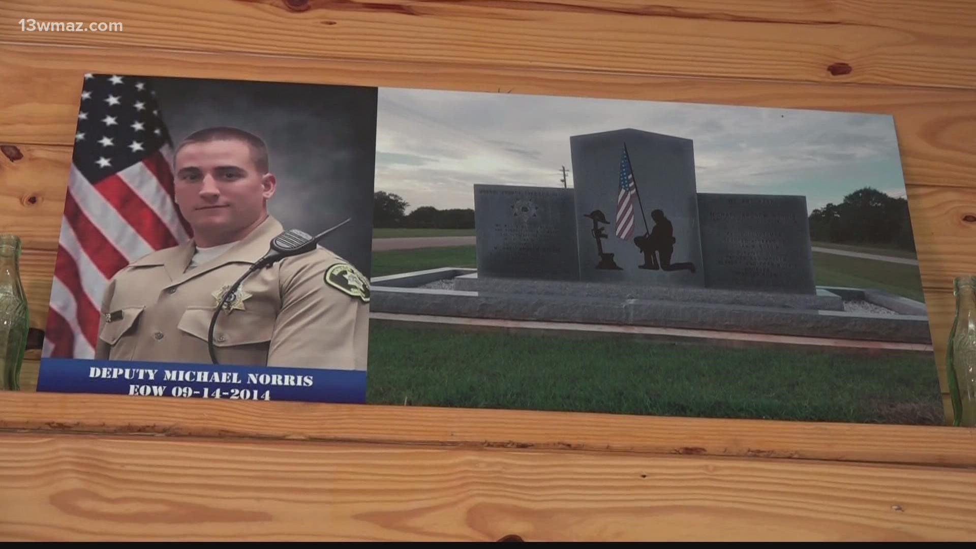 Deputy Michael Norris died in the line of duty responding to a call in 2014.