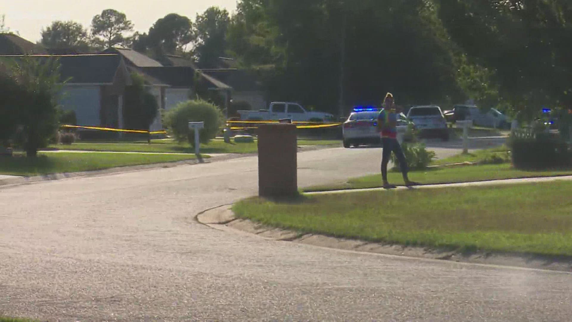 Warner Robins Police we called to the scene of a home on Tyson Glen Drive after a welfare check led to a gunshot Thursday.