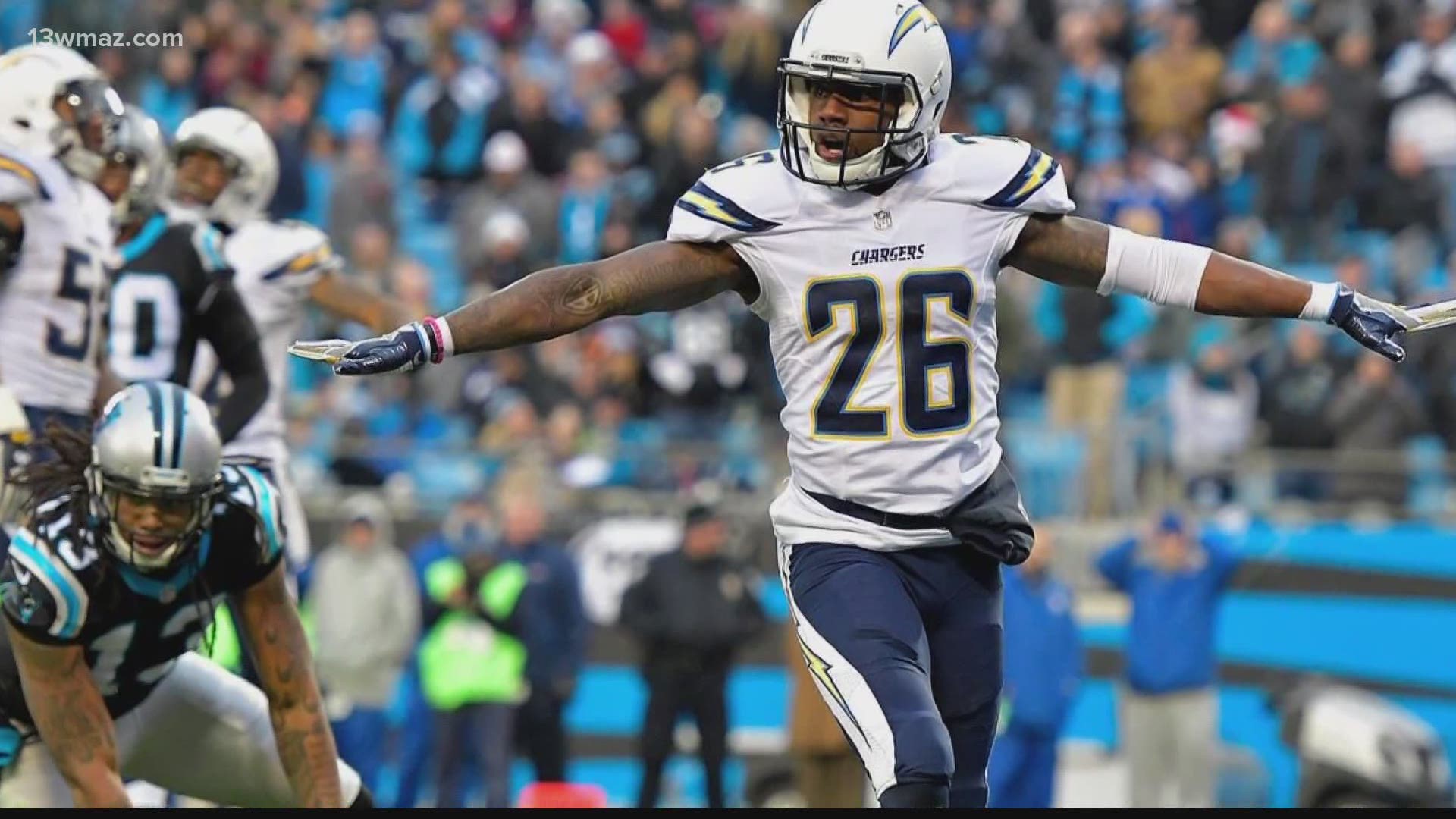 Los Angeles Chargers cornerback Casey Hayward spends his off-season helping people back home in Perry.