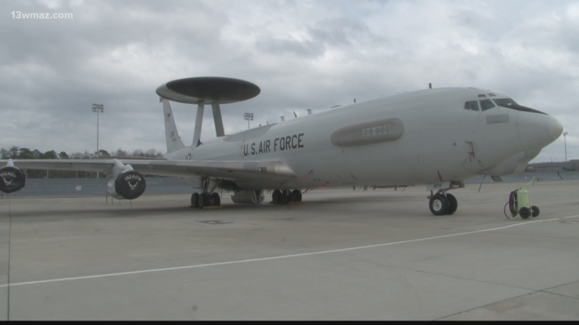 Oklahoma and Central Georgia airmen are training together this month, using key aircraft that flew to Robins Air Force Base.