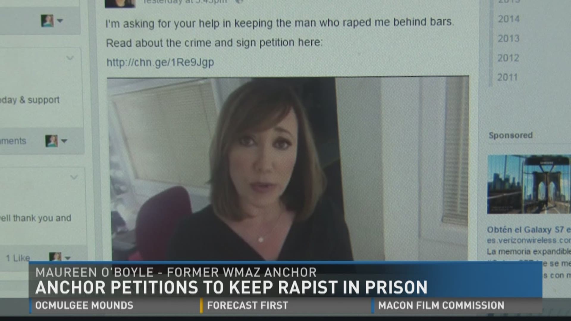 Ex-anchor petitions to keep rapist in prison