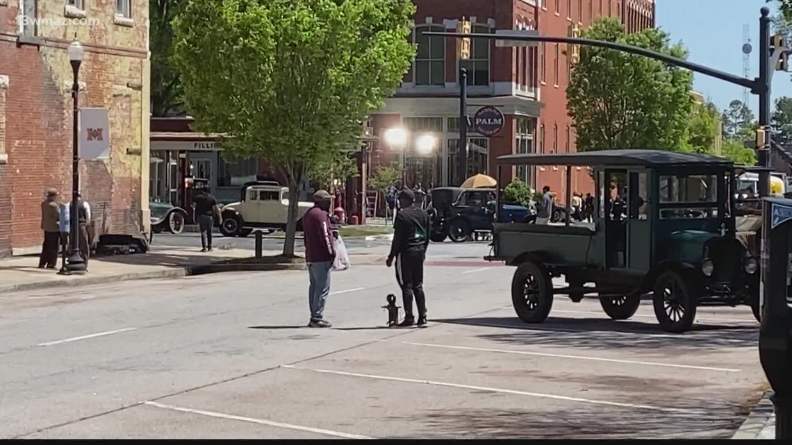 Downtown Macon says goodbye to 'The Color Purple' film crews