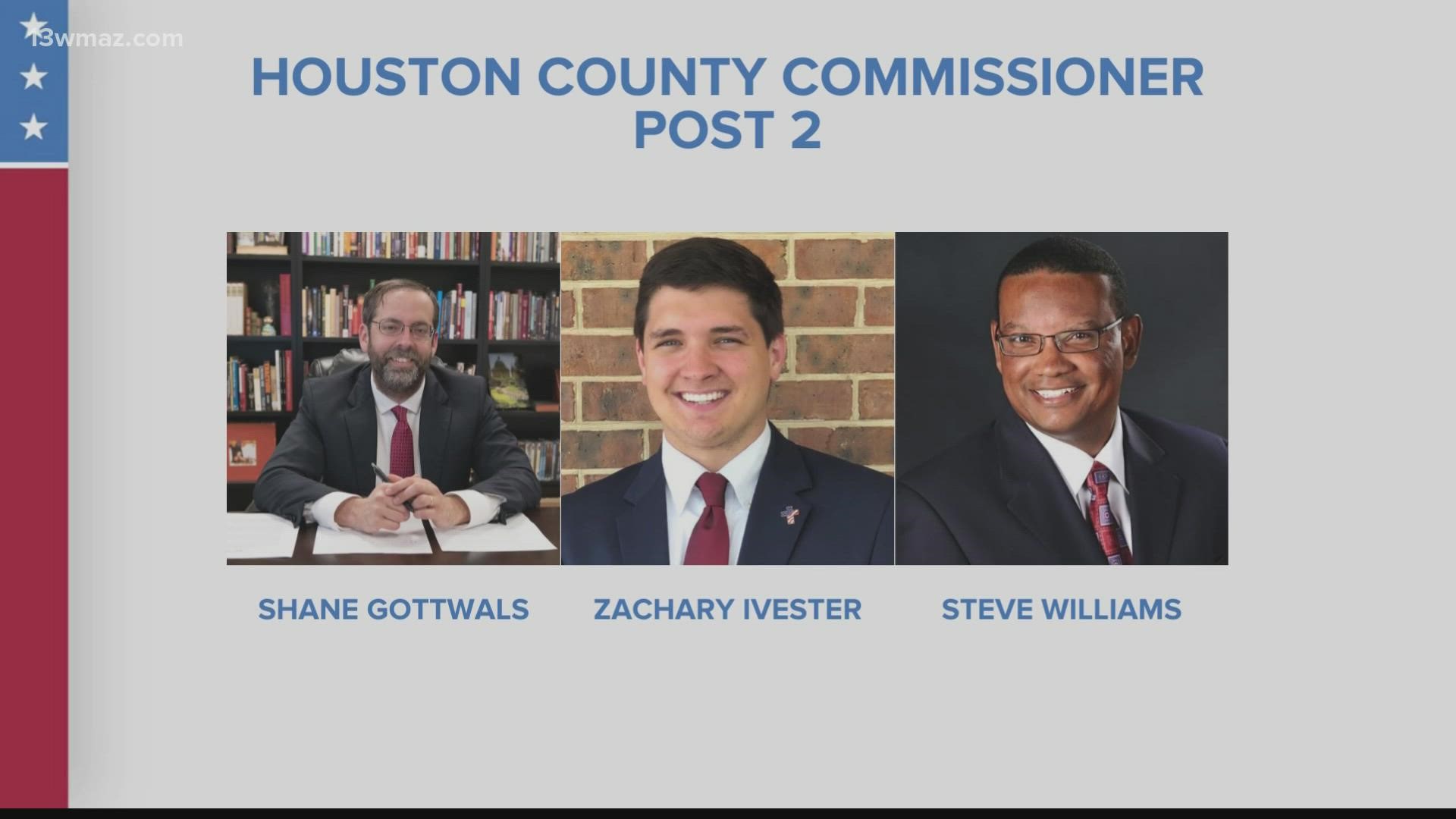 Candidates running for two Houston County Board of Education seats and two commission seats met in a forum in Warner Robins Tuesday night.