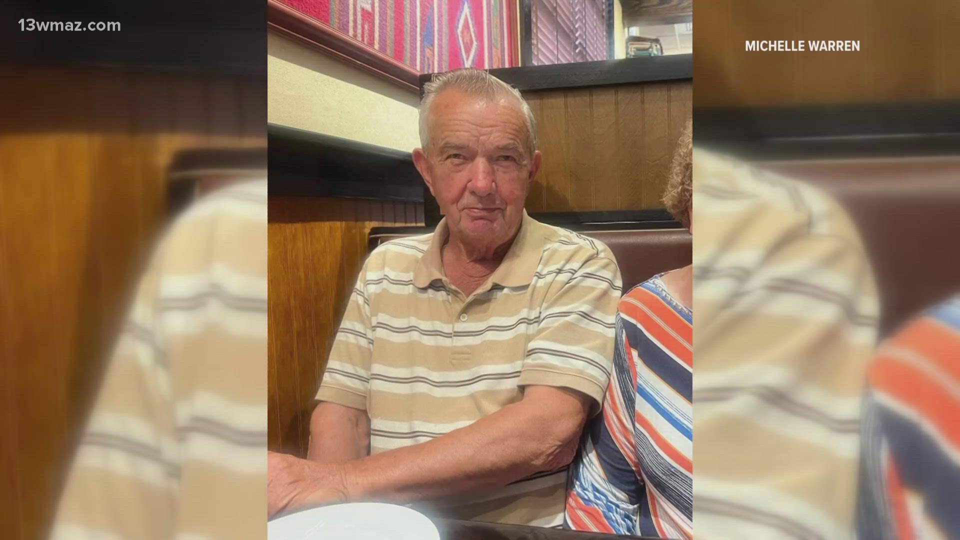 It comes over two weeks after Garland Warren, 82, was last seen in Roberta. His family says he had dementia.