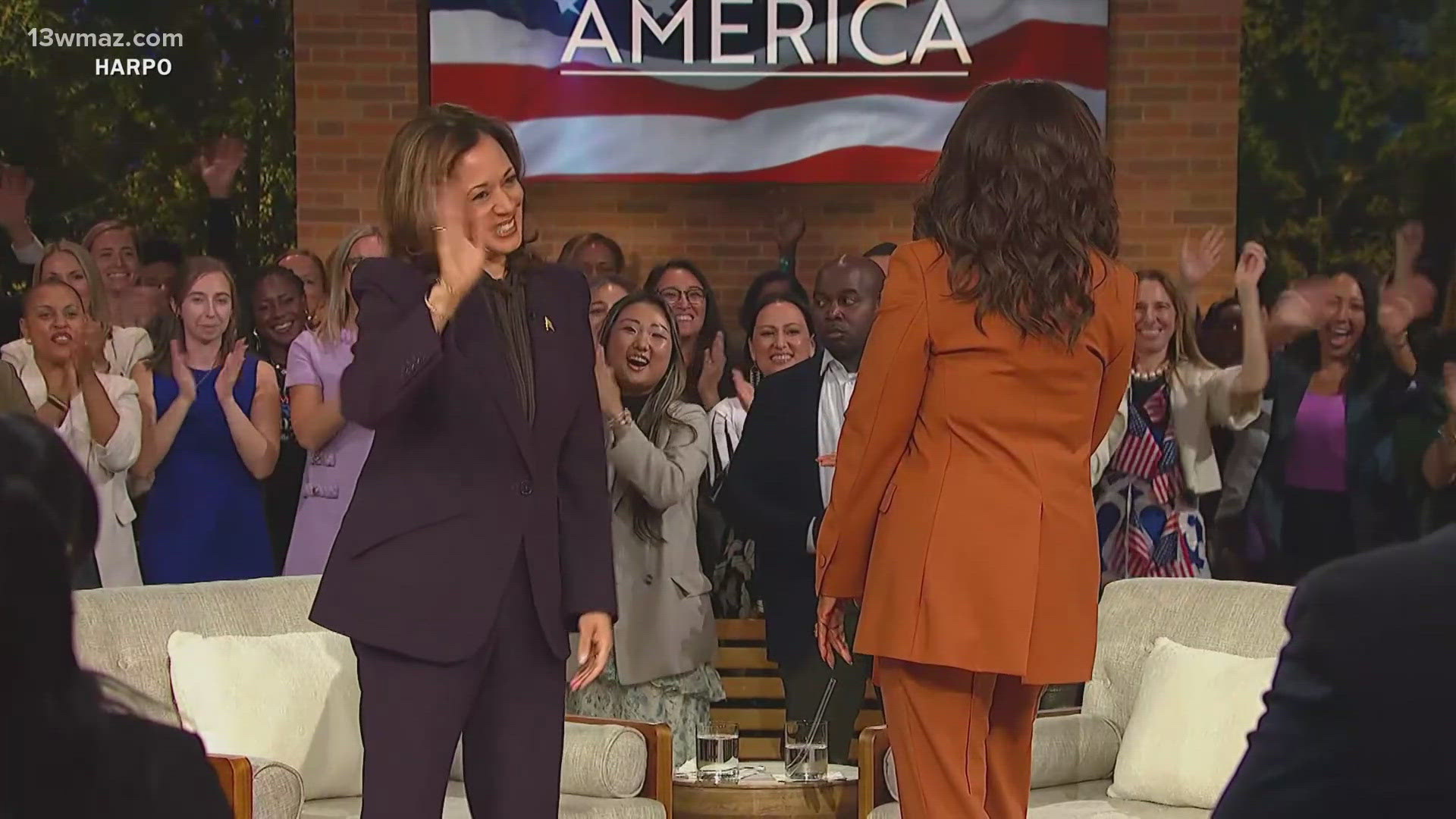 Vice President Kamala Harris looked for a boost with persuadable and less-motivated voters as she participated in a livestream Thursday evening with former talk show