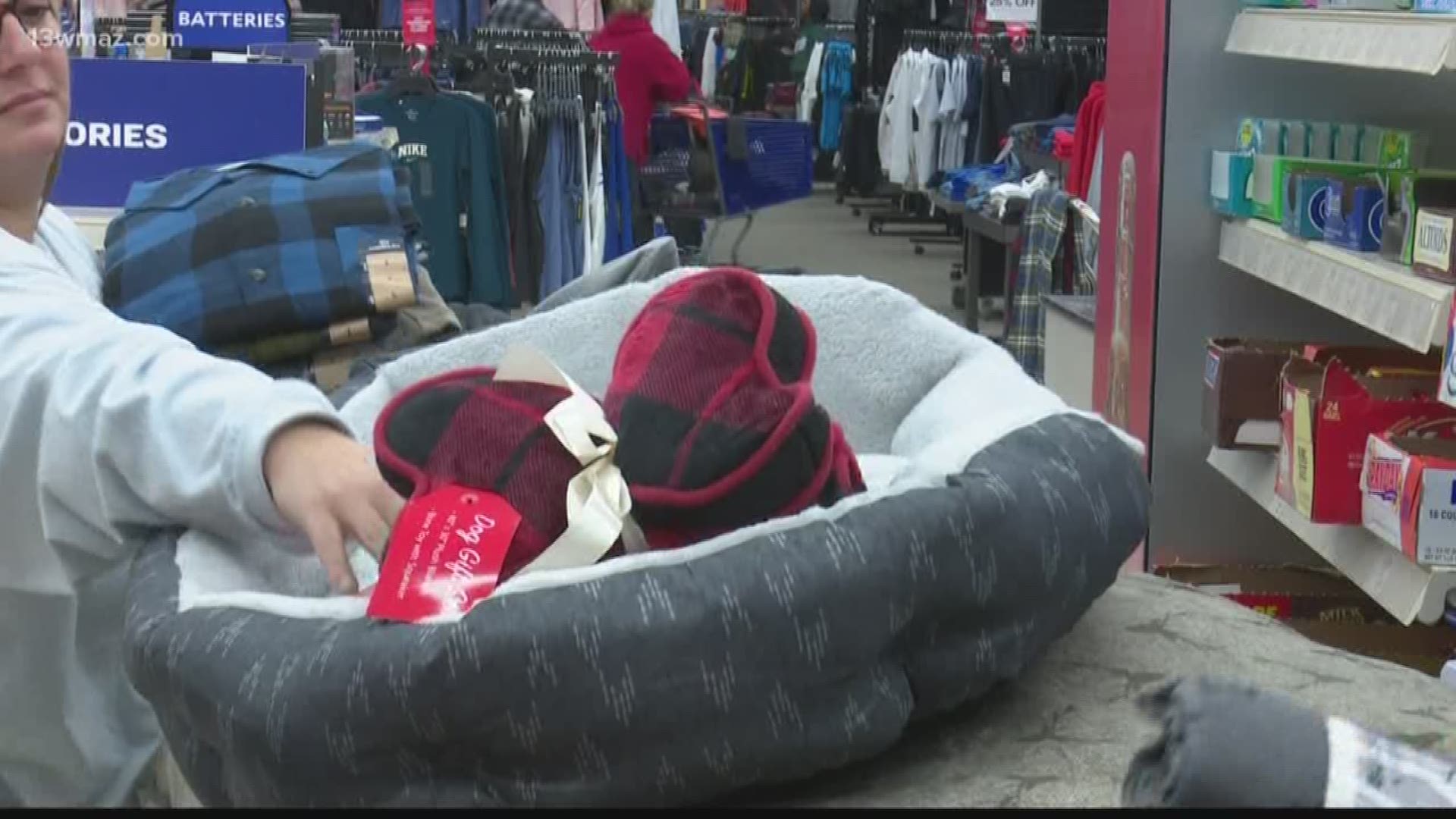 Shoppers braved the cold weather before doors opened at 6 a.m. Friday morning.