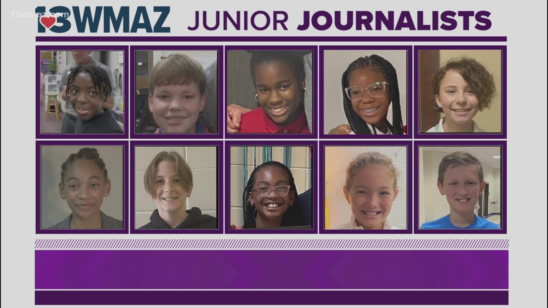 All ten Junior Journalists have now been surprised. All we have to do now is just look for them on a TV near you
