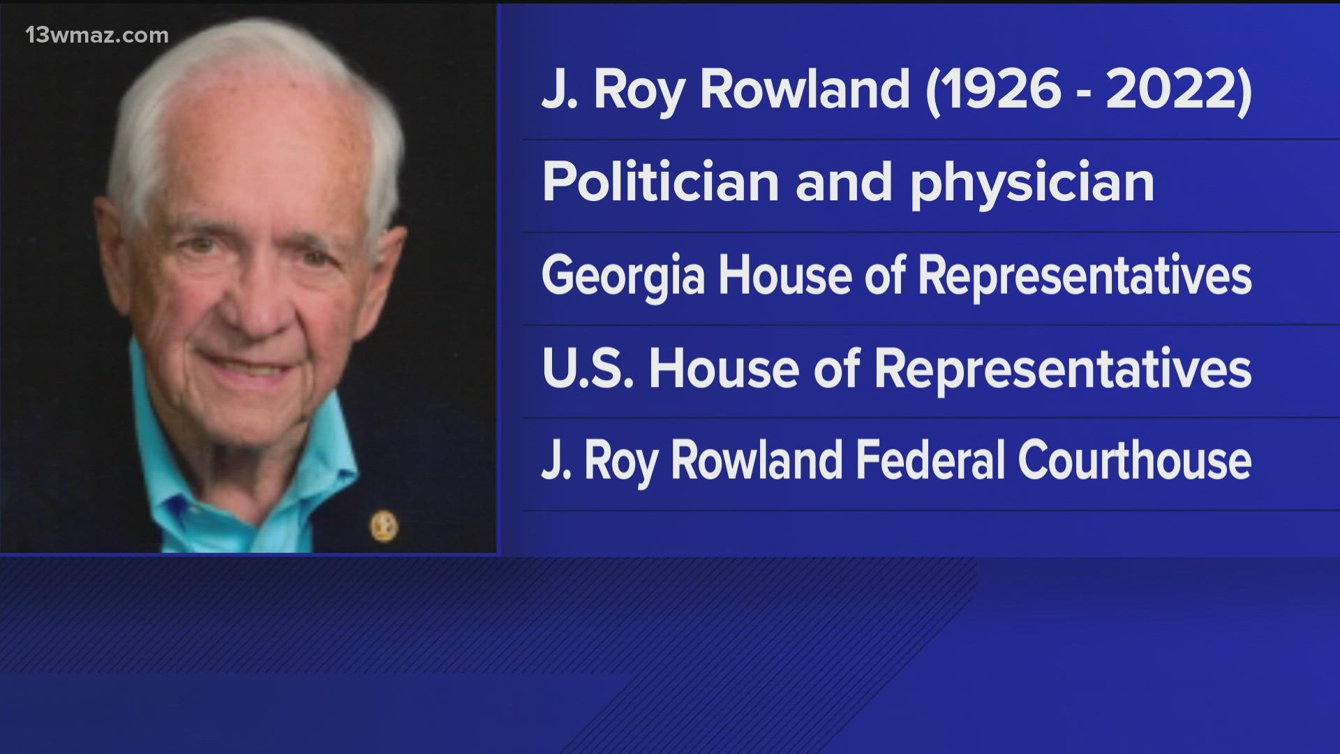 The former Representative served in the state legislature from 1976 to 1982.