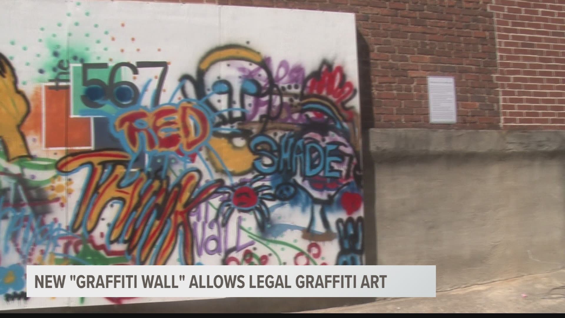 New "Graffiti Wall" hangs in Macon to encourage expression and cut down on vandalism