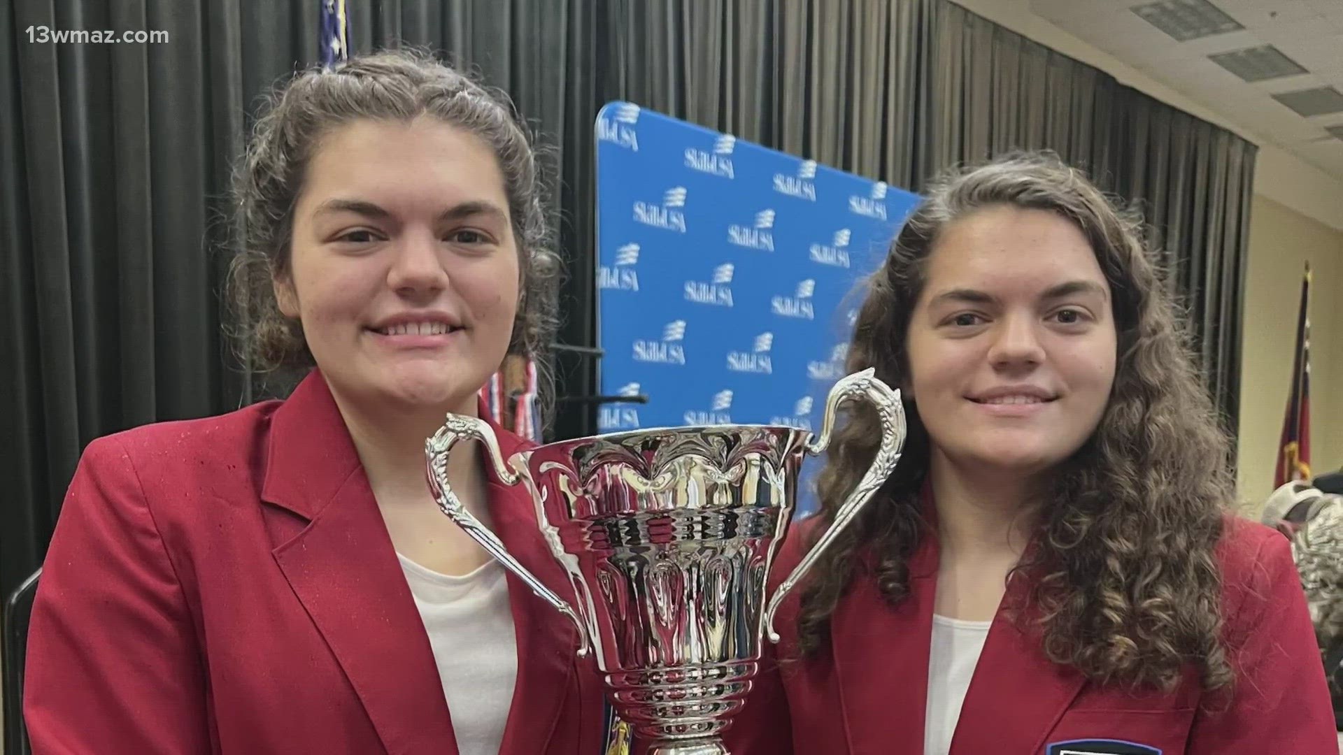 For many people, going through school can be an independent journey, but these twin sisters have stuck together as they graduate as valedictorian and salutatorian