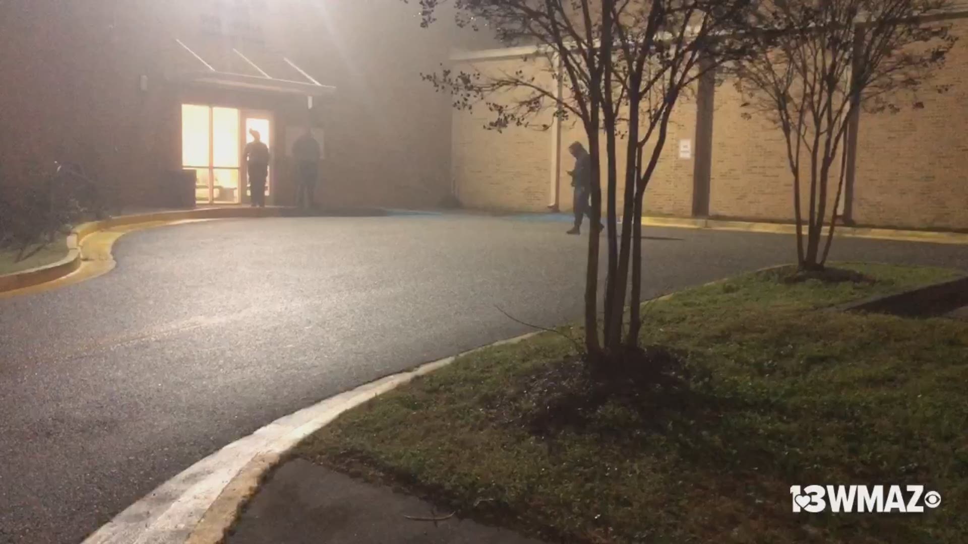 Bibb Commissioner Virgil Watkins outside the Bibb County Jail, the morning after his arrest for DUI