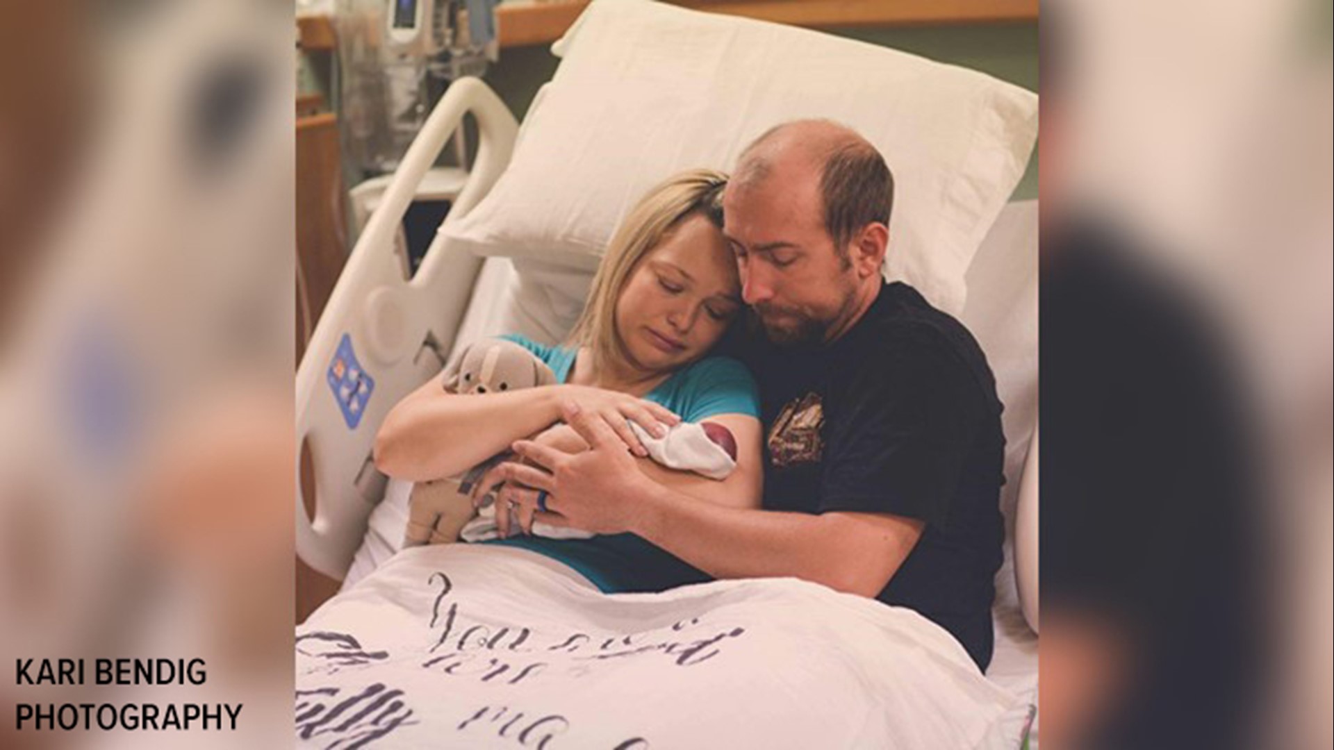 Britni and Zach Sauls lost their baby in October 2018. A year later, they've been giving out "Ollie's Box" to help couples experiencing stillbirths.