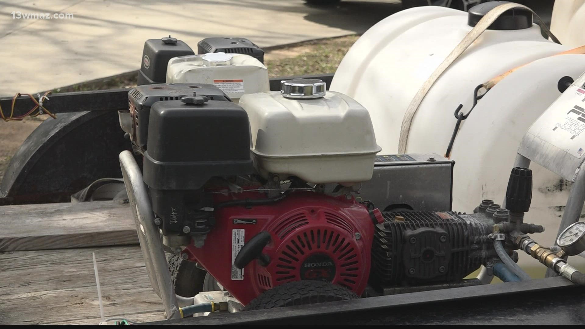 Small businesses are feeling the effects of higher prices at the pump. One of them is lawncare services.