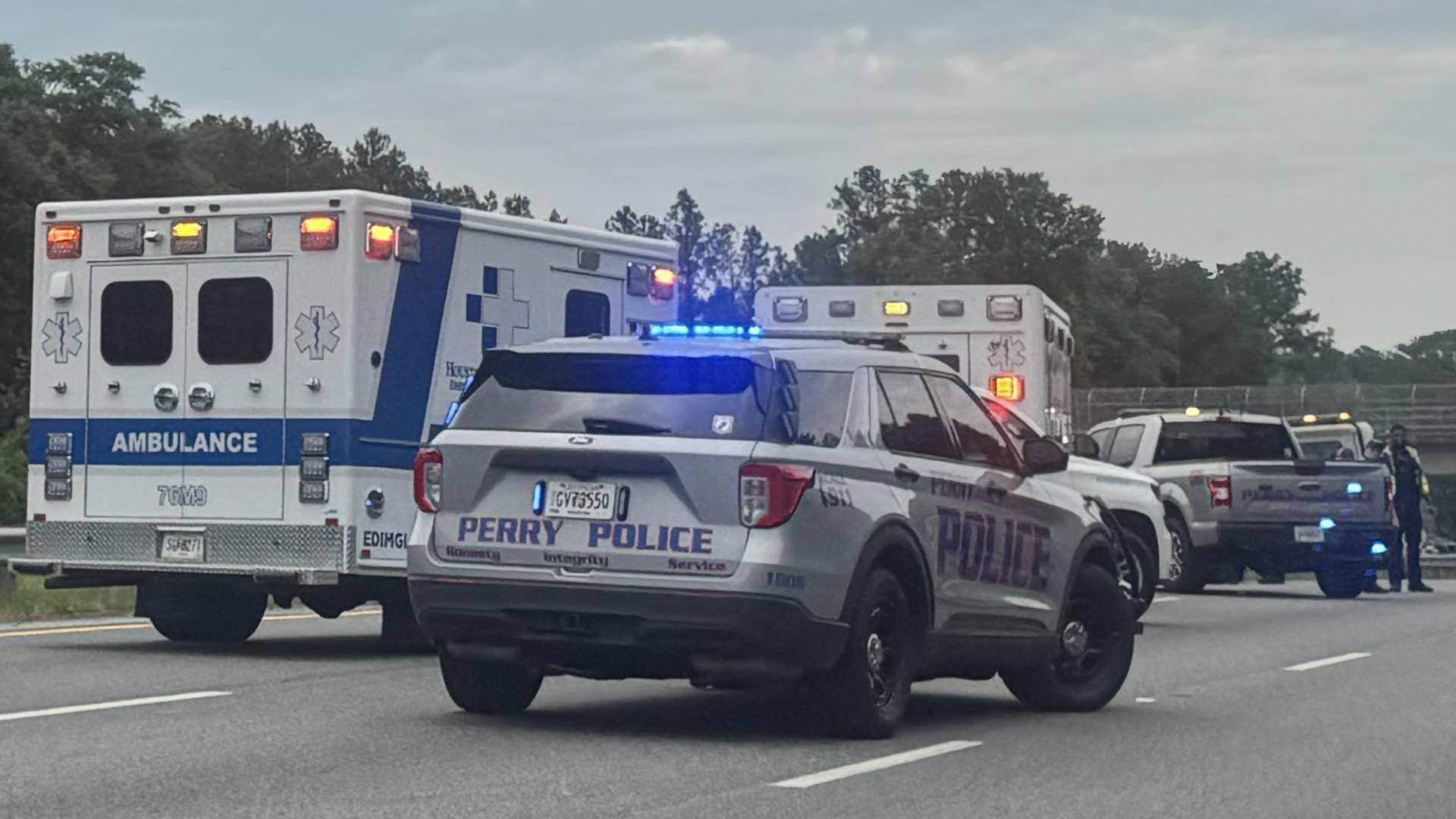 Houston County Coroner James Williams says it happened just before 2 p.m. on Monday.