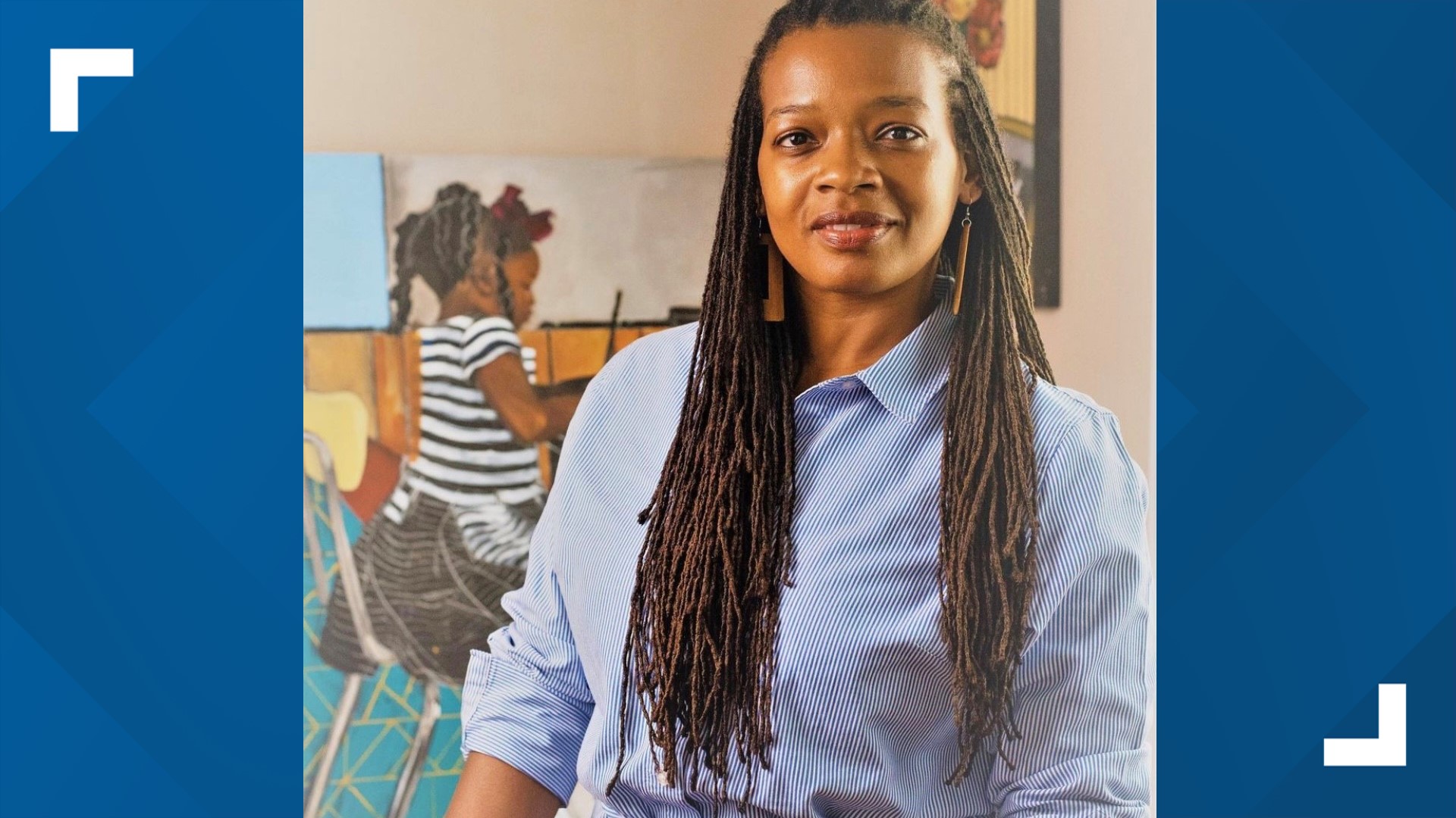 Ayana Ross from Houston County is a finalist for the largest painting prize ever awarded solely to women artists