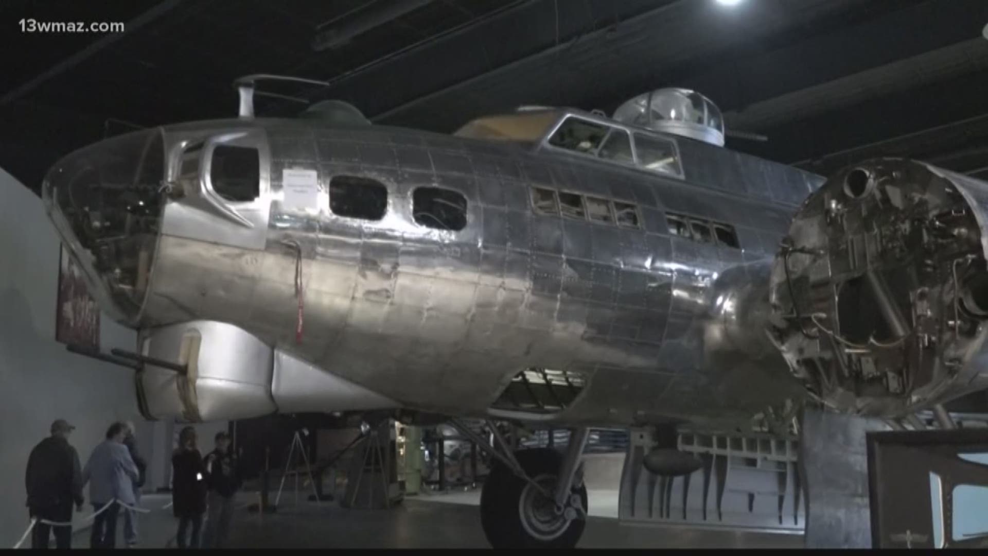 Volunteers at the Museum of Aviation are working to restore a World War II era B-17 to its former glory.