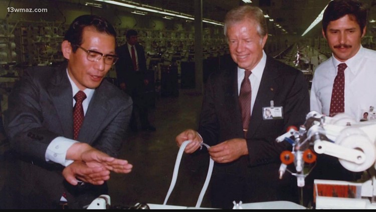 How President Jimmy Carter's push for Macon zipper manufacturer plant turned into a lifelong friendship