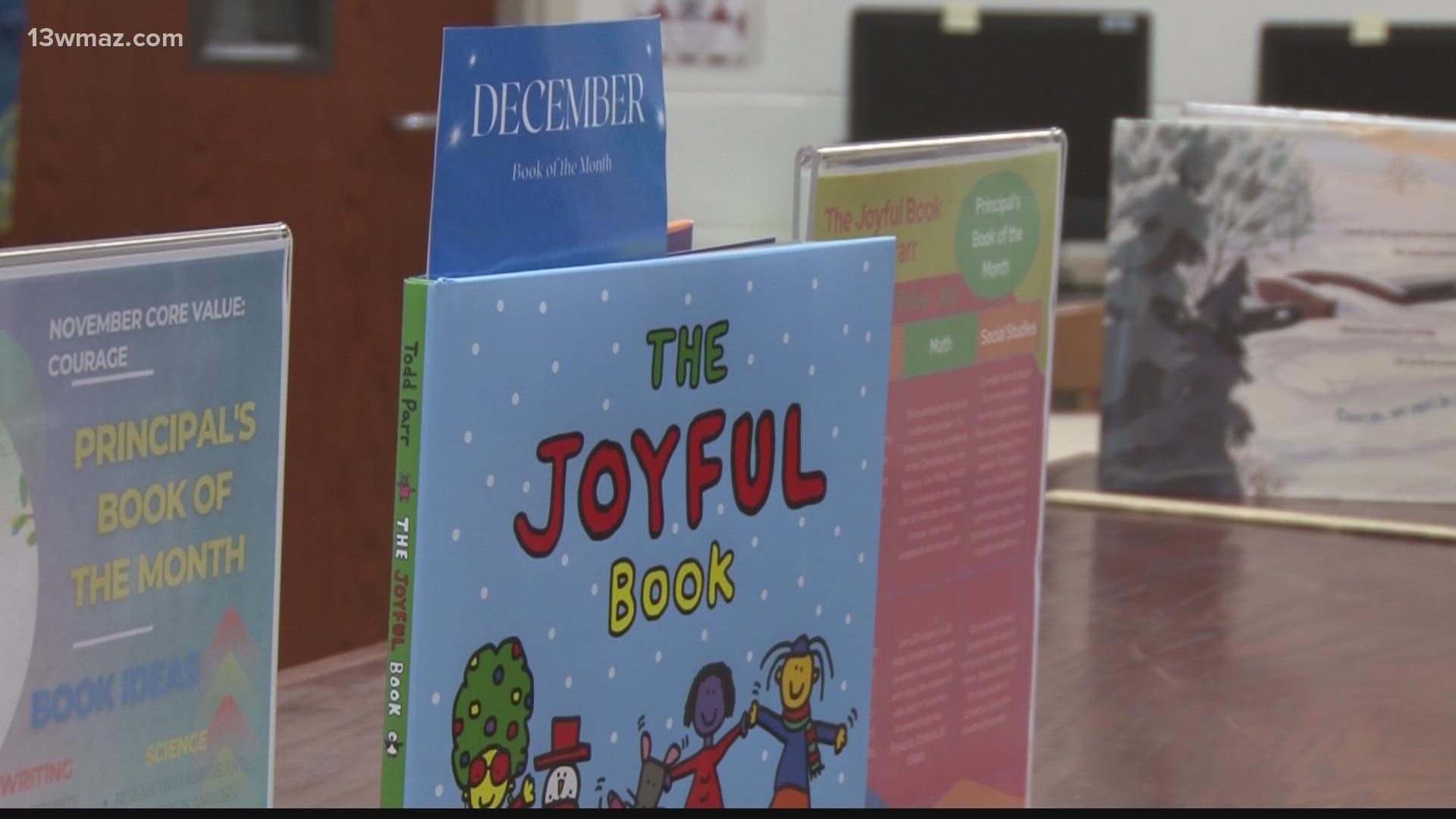 So far, students have read books like "The Magical Yet",  "Mel Fell", and "The Joyful Book."