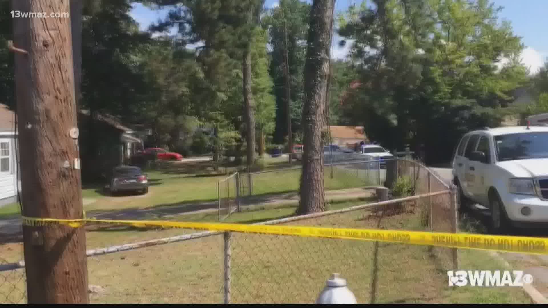 Investigators say the elderly man was found with a single gunshot wound to the chest