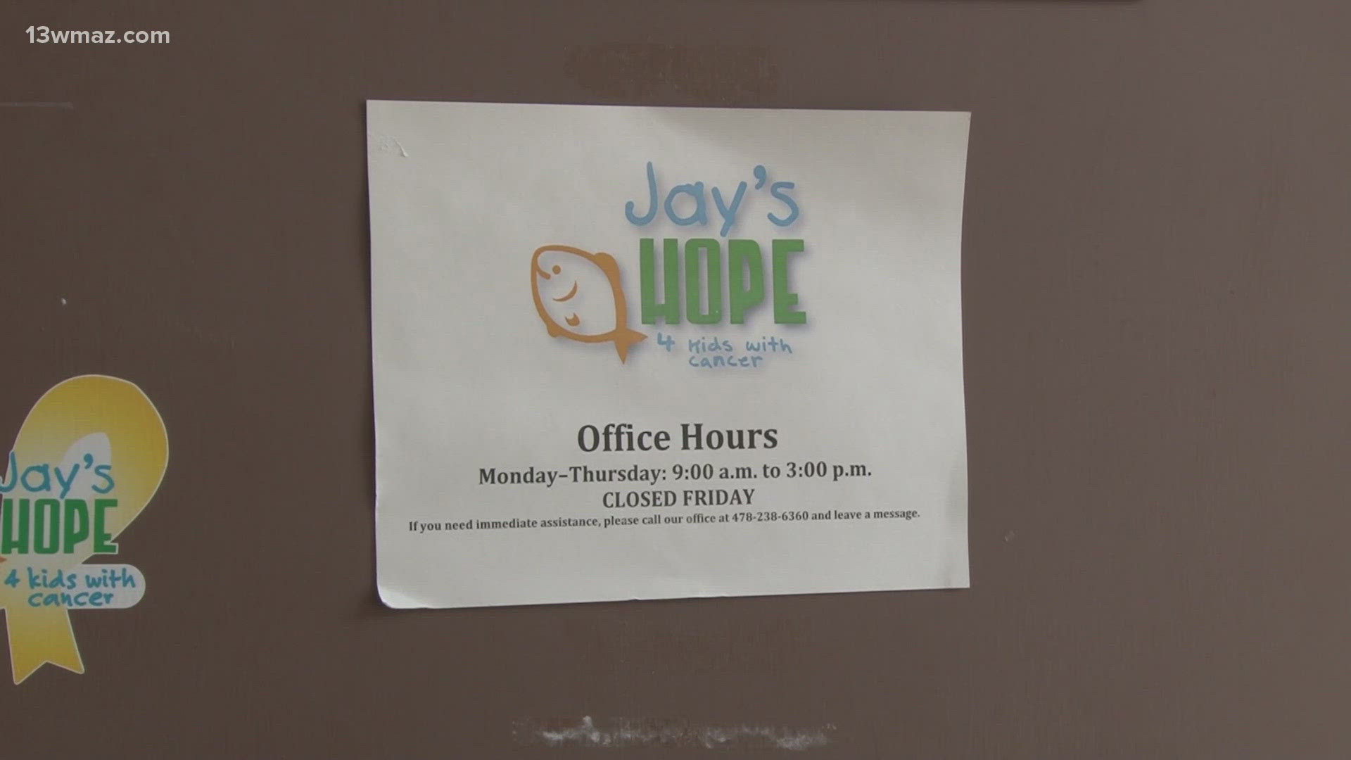 The Jay's Hope in Macon was broken into and burglarized, with debris left throughout the building.