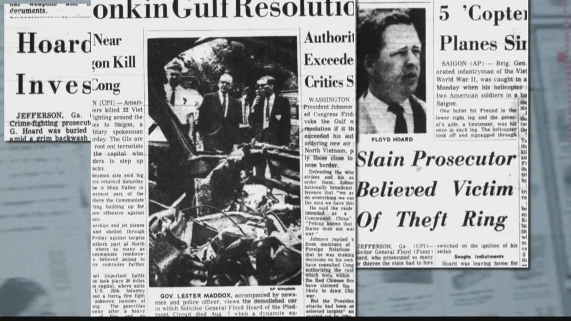 DA Floyd Hoard killed by Dixie Mafia in 1967