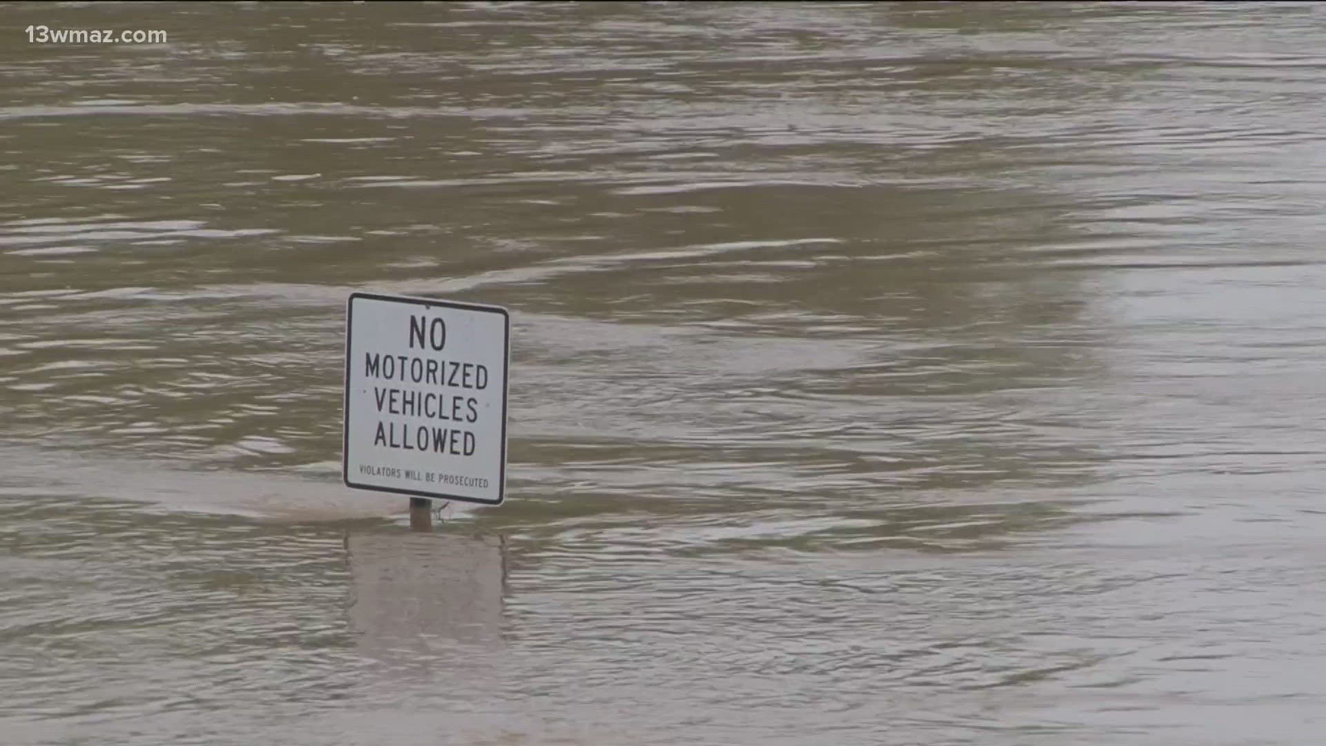 According to the National Weather Service, the Ocmulgee River crested Tuesday at nearly 28 feet.