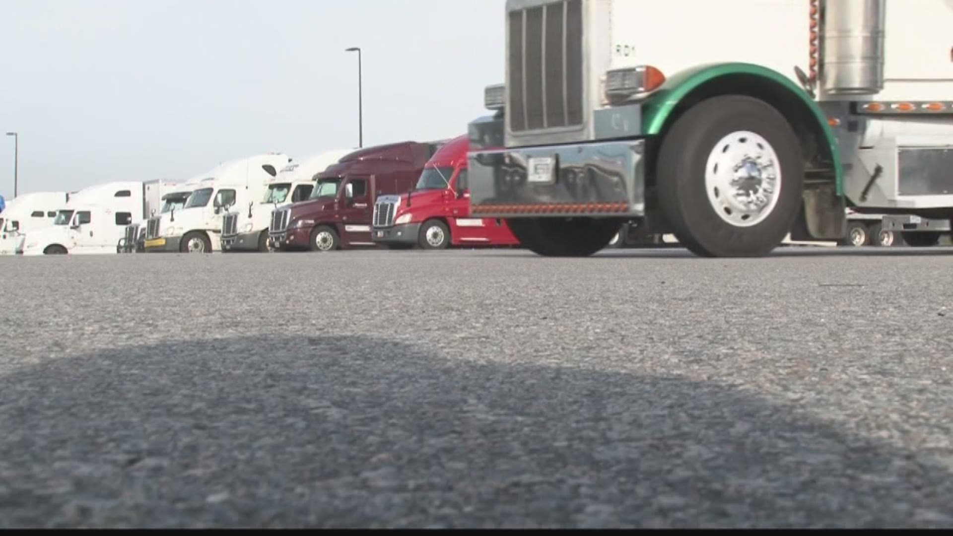 On Saturday, truck drivers pulled onto highways across Central Georgia, but they weren't on the roads to make deliveries. Instead they were protesting and taking a stand for better working conditions for drivers. Here's the change they wish to see in their industry.